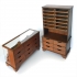 Haberdashery Cabinet 18 drawers